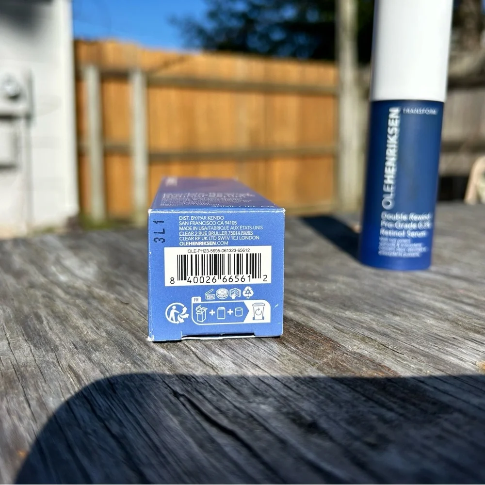 OLEHENRIKSEN Double Rewind Pro-Grade 0.3% Retinol for Fine Lines‎ & Wrinkles NWT